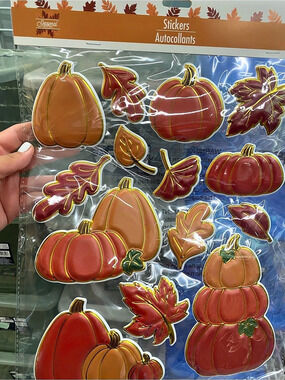Seasonal Collection Autumn Pumpkin Stickers